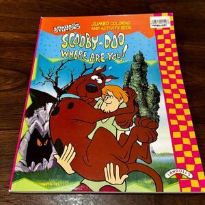 Vintage Cartoon Network Activity Coloring Book Scooby Doo Where Are You Landolls